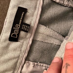 Women’s Light Grey Dalia Dress Pants Size 10